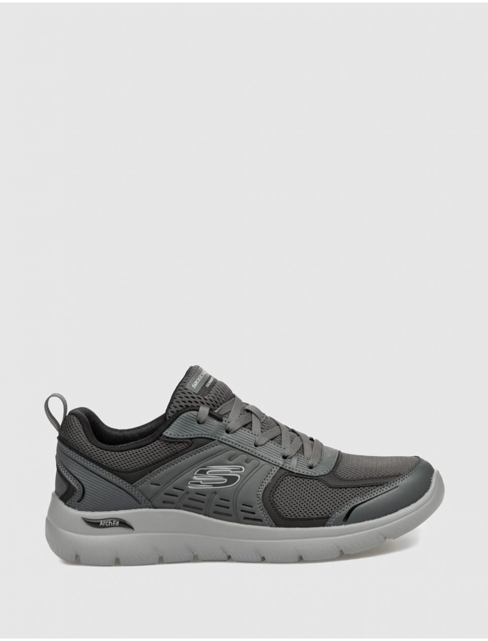 ZAPATILLA SKECHERS ARCH FIT SUMMITS LEEGE GRIS