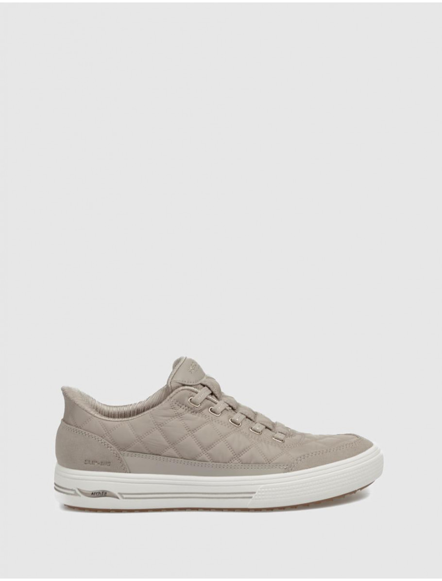 ZAPATILLA SKECHERS ARCH FIT ARCADE CO TAUPE