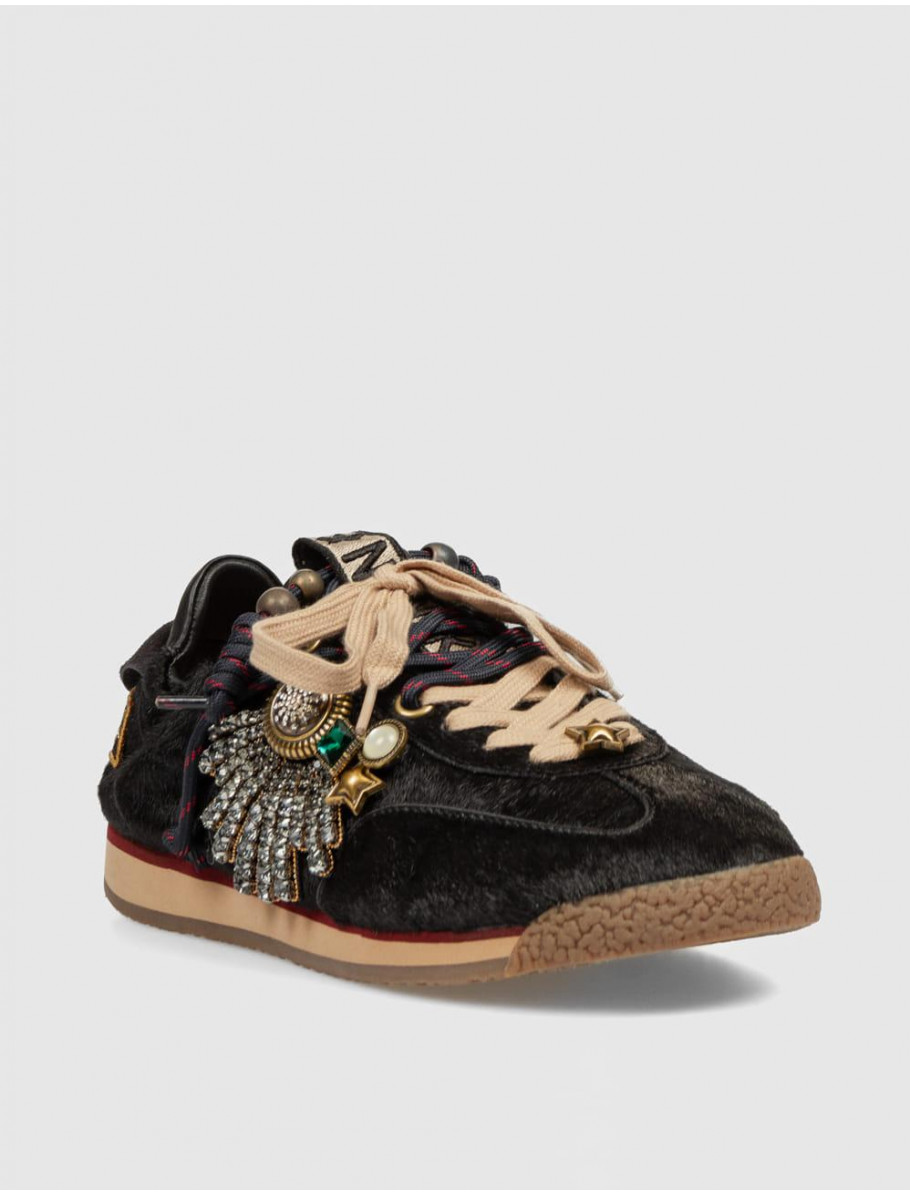 ZAPATILLA NAN KU COUTURE GDX 01 NEGRO