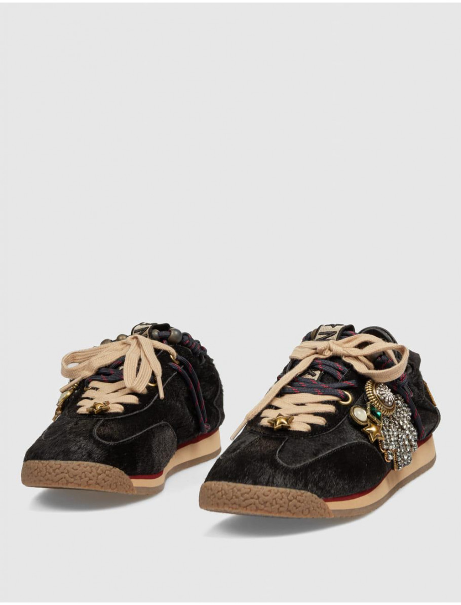ZAPATILLA NAN KU COUTURE GDX 01 NEGRO