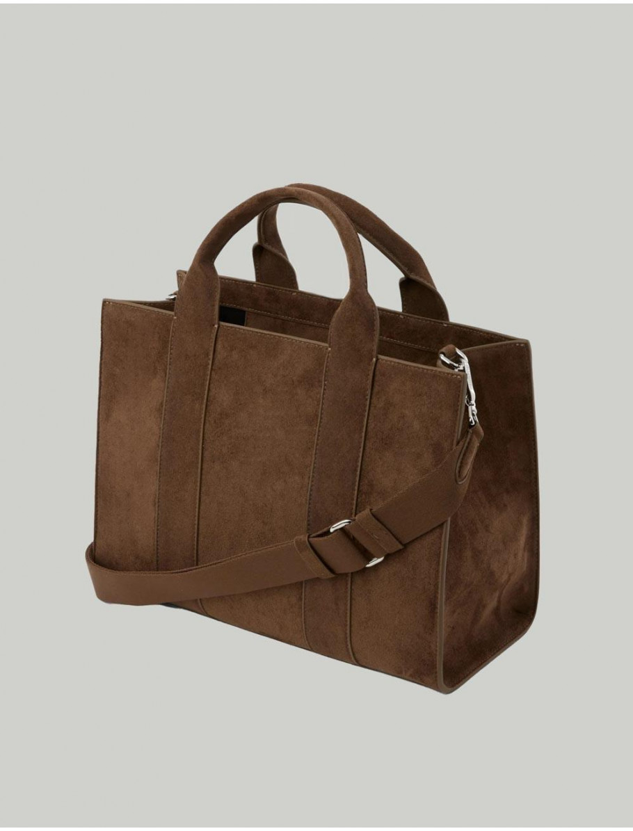 BOLSO KARL LAGERFED K RSG MD SQUARE TOTE SU MARRoN
