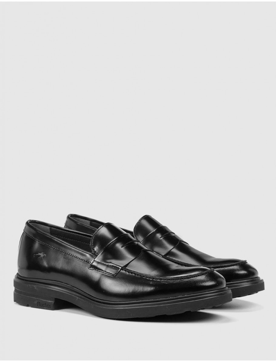 MOCASiN FLUCHOS F0633 NEGRO