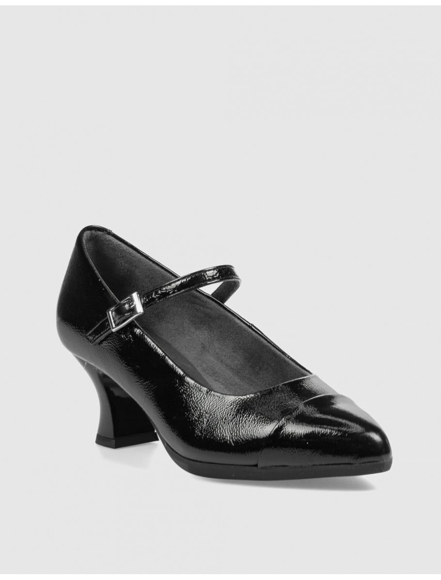 ZAPATO PITILLOS 11683 NEGRO