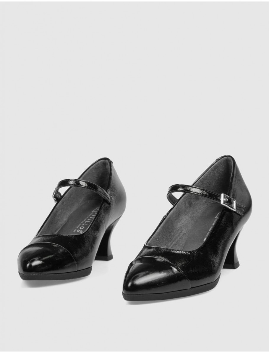 ZAPATO PITILLOS 11683 NEGRO
