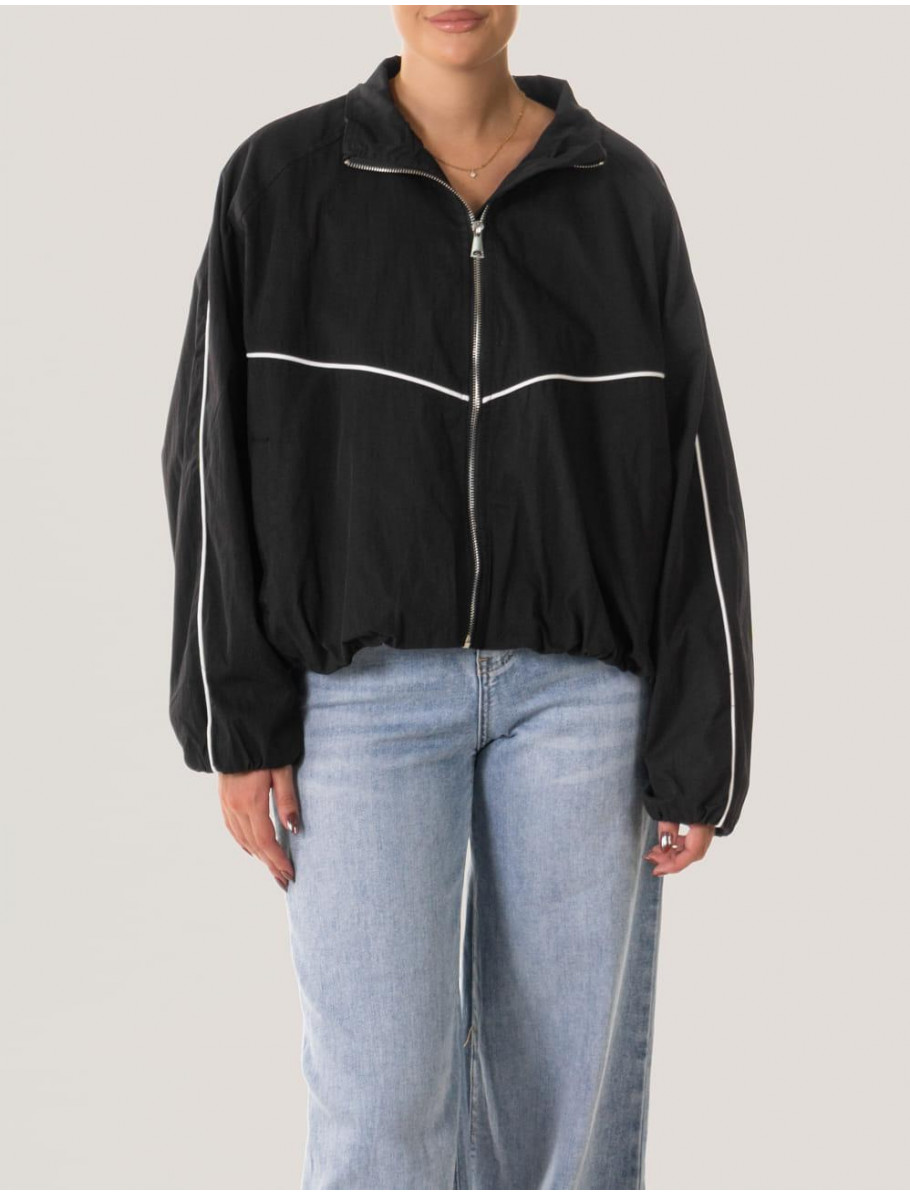 CHAQUETA OBVIO BRUYNE NEGRO