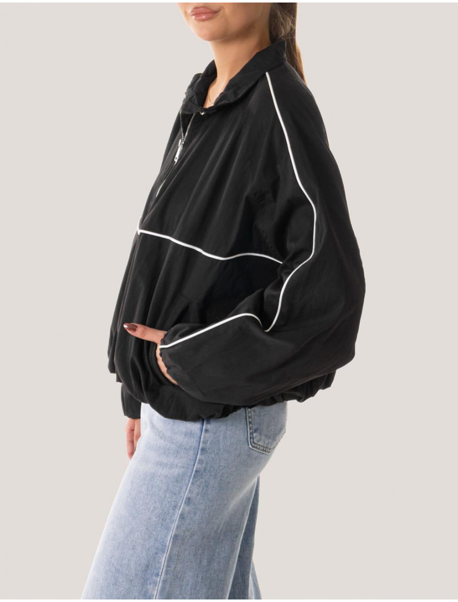 CHAQUETA OBVIO BRUYNE NEGRO