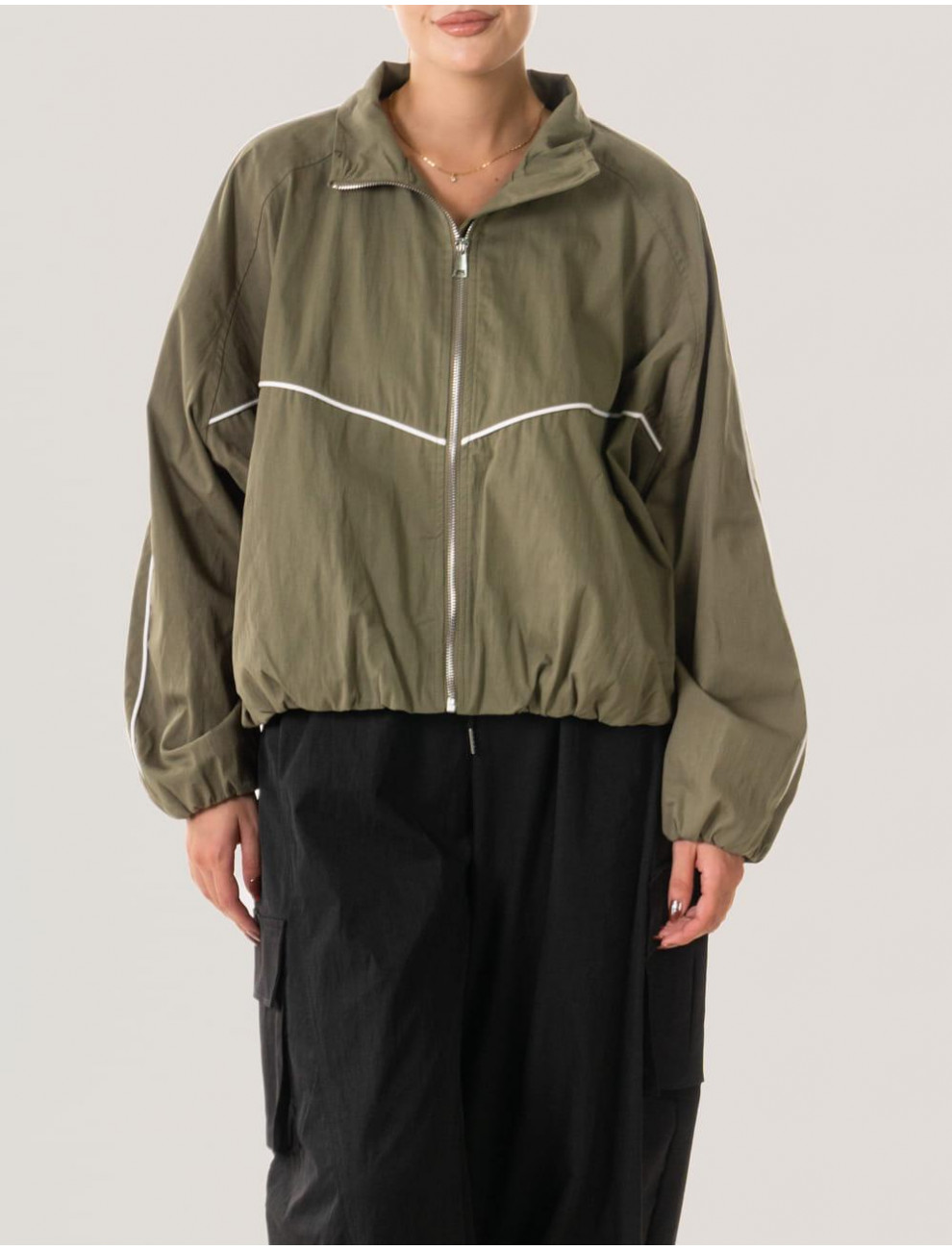 CHAQUETA OBVIO BRUYNE VERDE