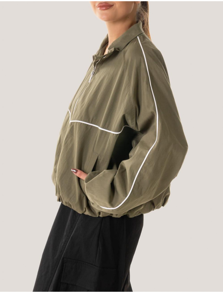 CHAQUETA OBVIO BRUYNE VERDE