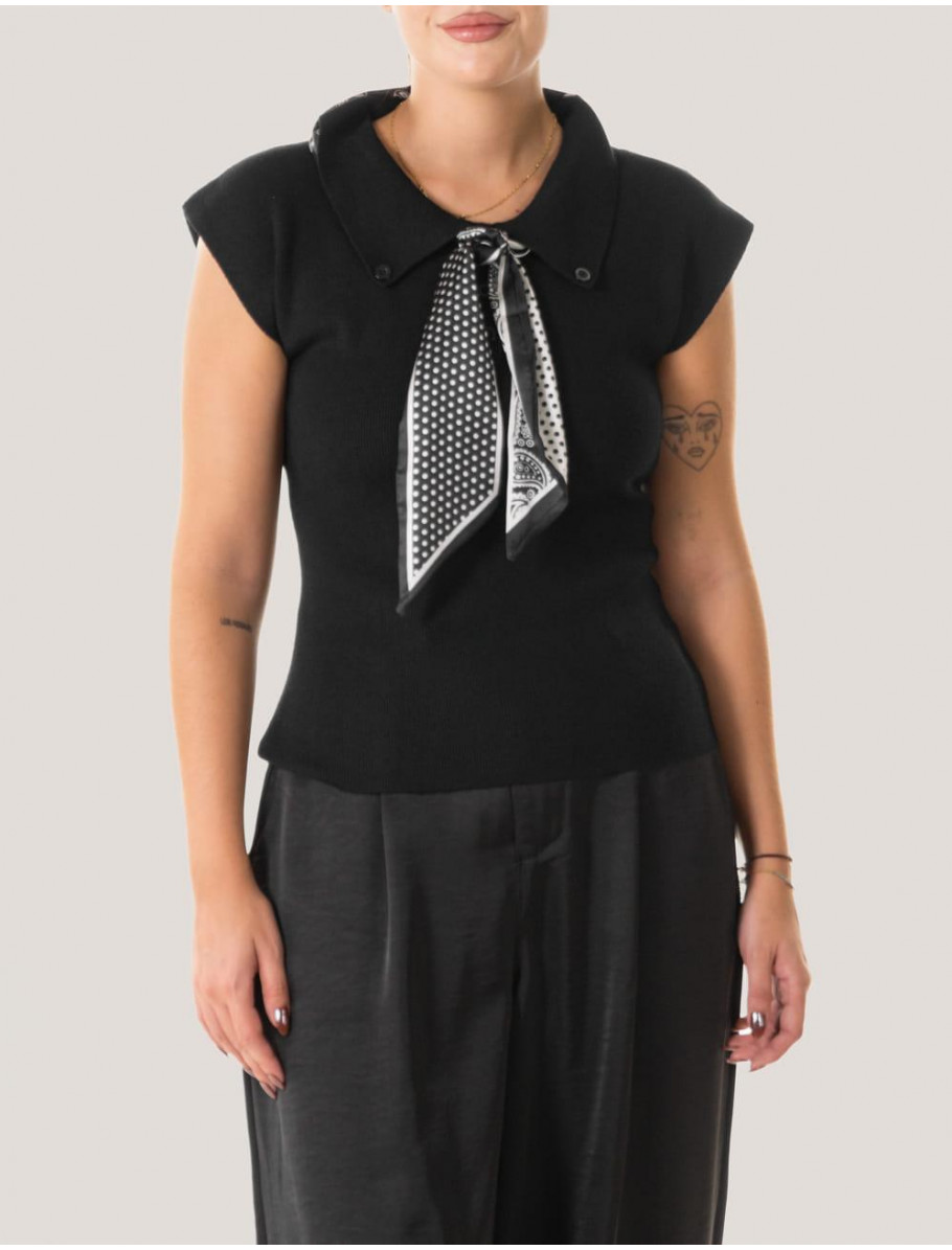CAMISETA OBVIO TICO NEGRO