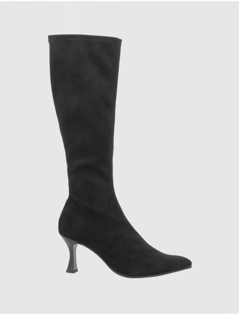 BOTA MISS ELASTIC ZETA 078043 NEGRO
