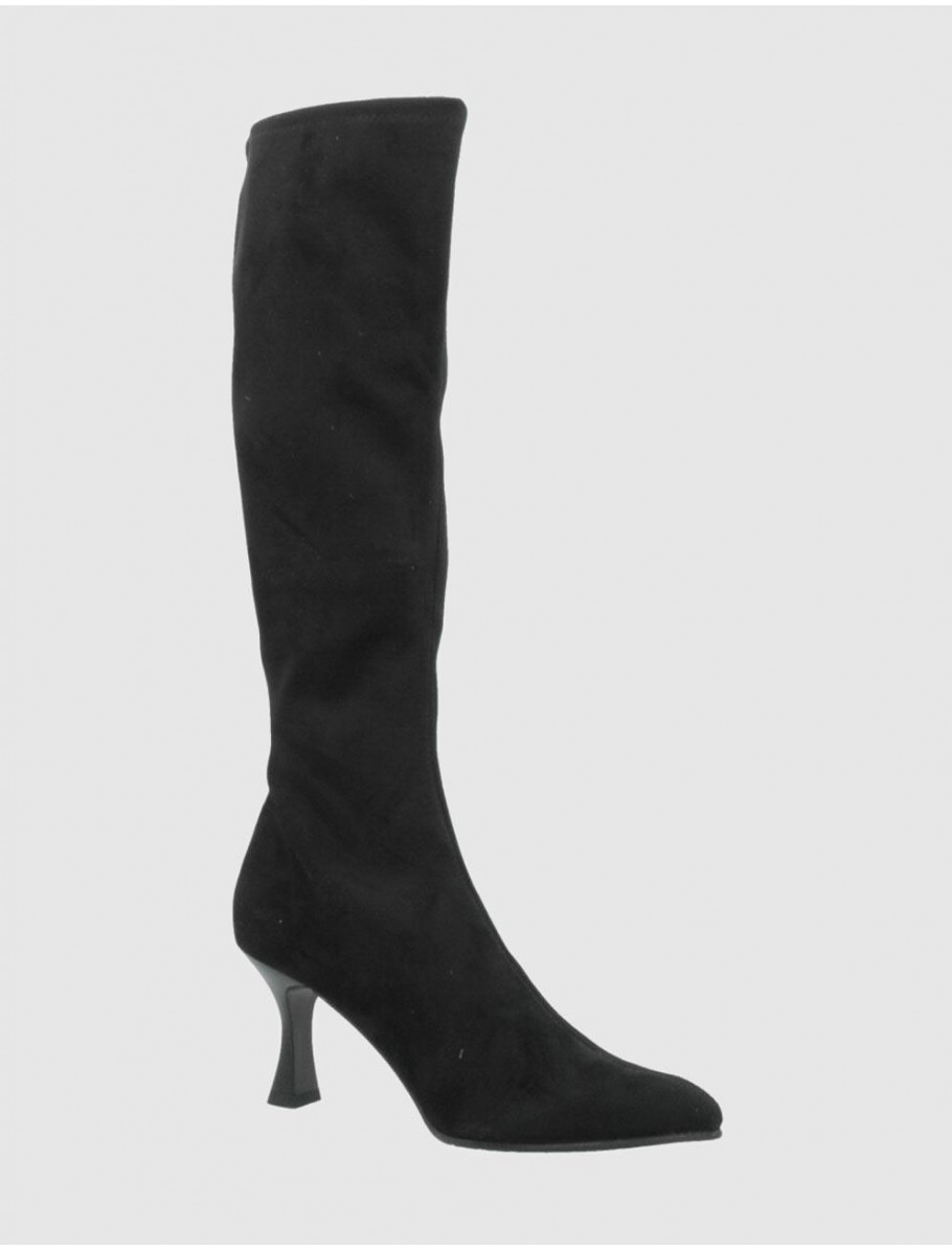 BOTA MISS ELASTIC ZETA 078043 NEGRO