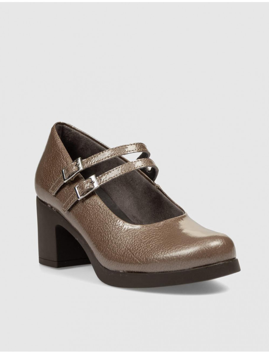 ZAPATO PITILLOS 30500 TAUPE