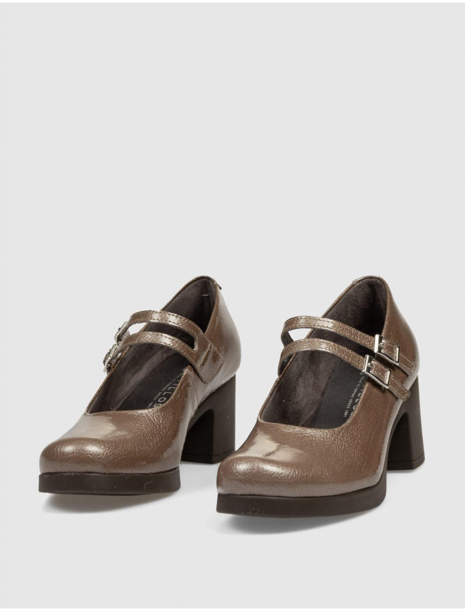 ZAPATO PITILLOS 30500 TAUPE