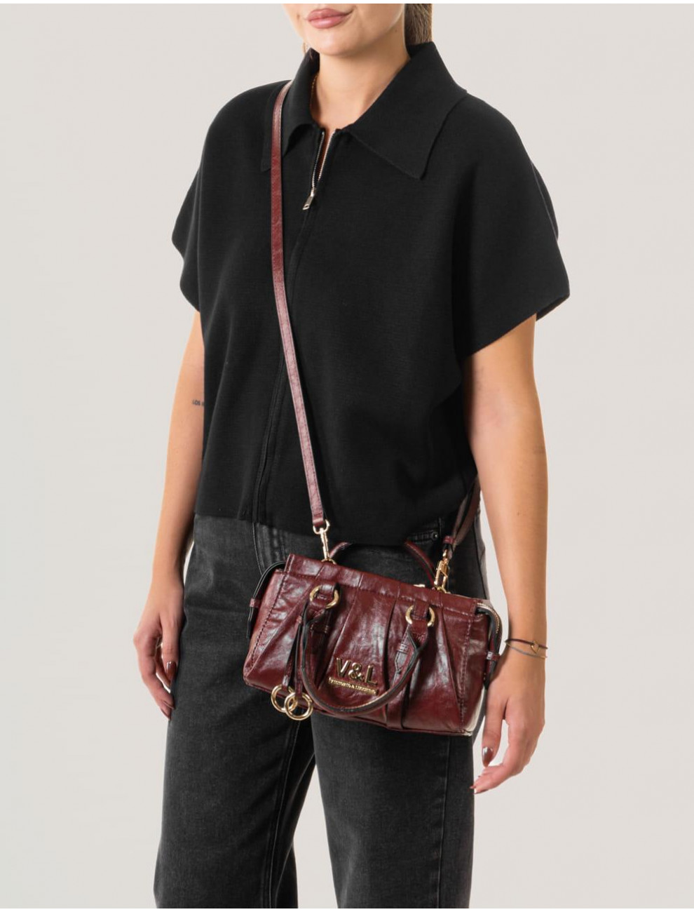 BOLSO VICTORIOLUCCINO VL860 BURDEOS