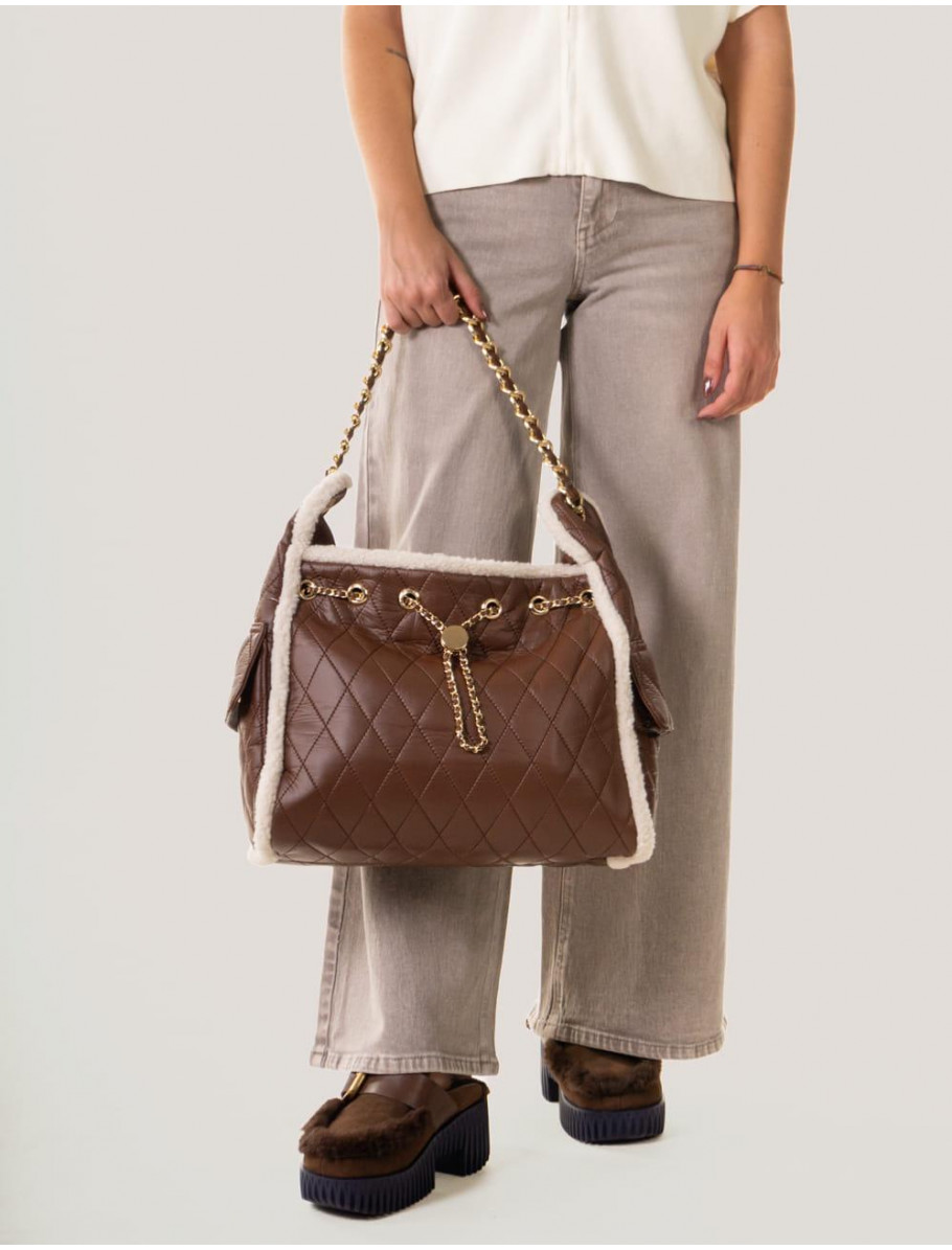 BOLSO OBVIO COMPLEMENTOS NOIA MARRoN