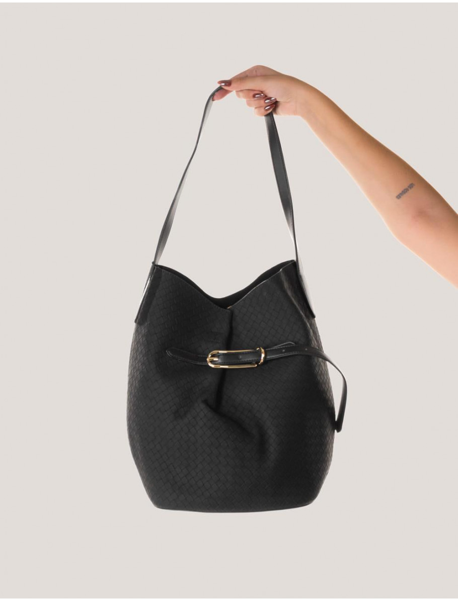 BOLSO OBVIO COMPLEMENTOS LALIN NEGRO