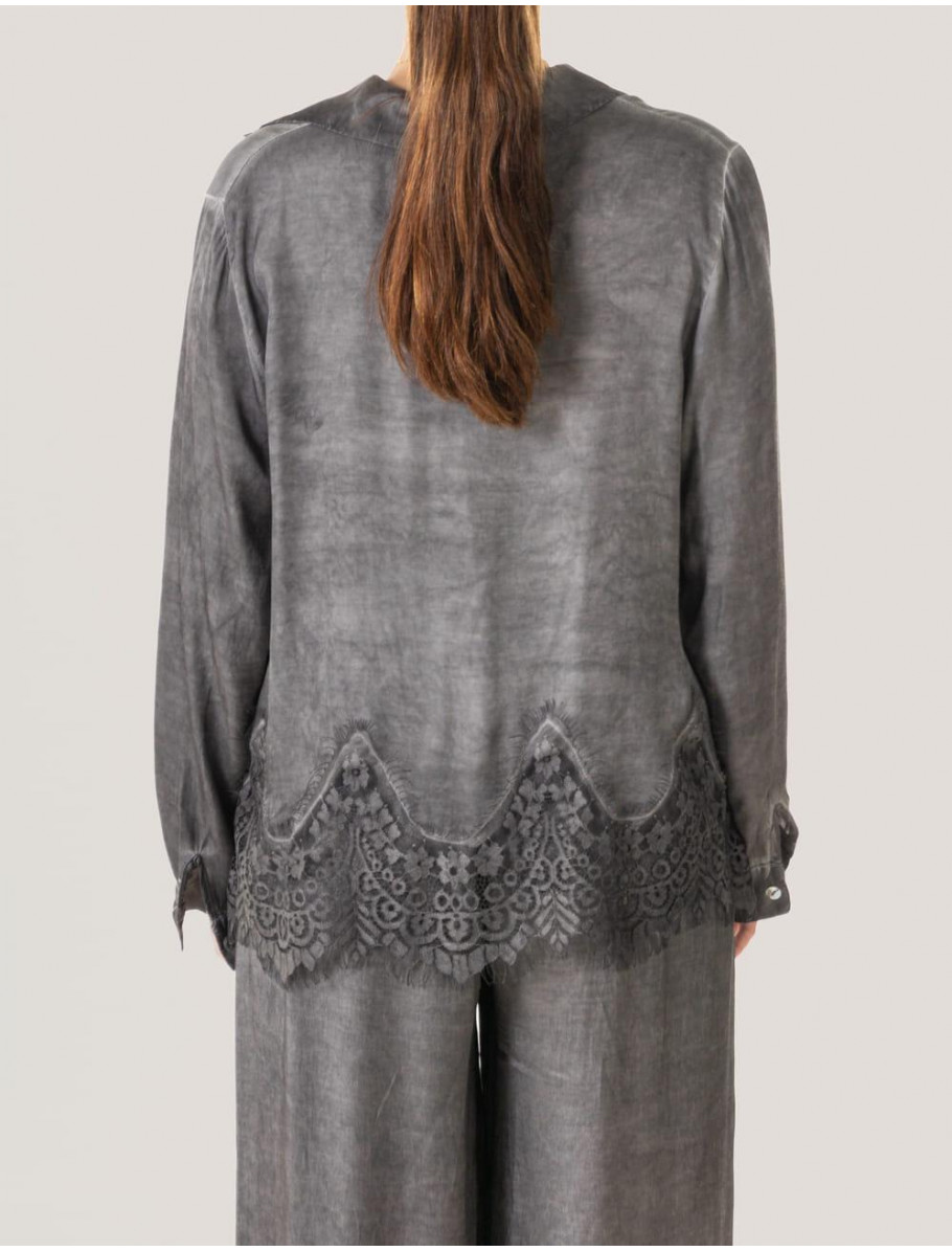 CAMISA OBVIO GINA GRIS