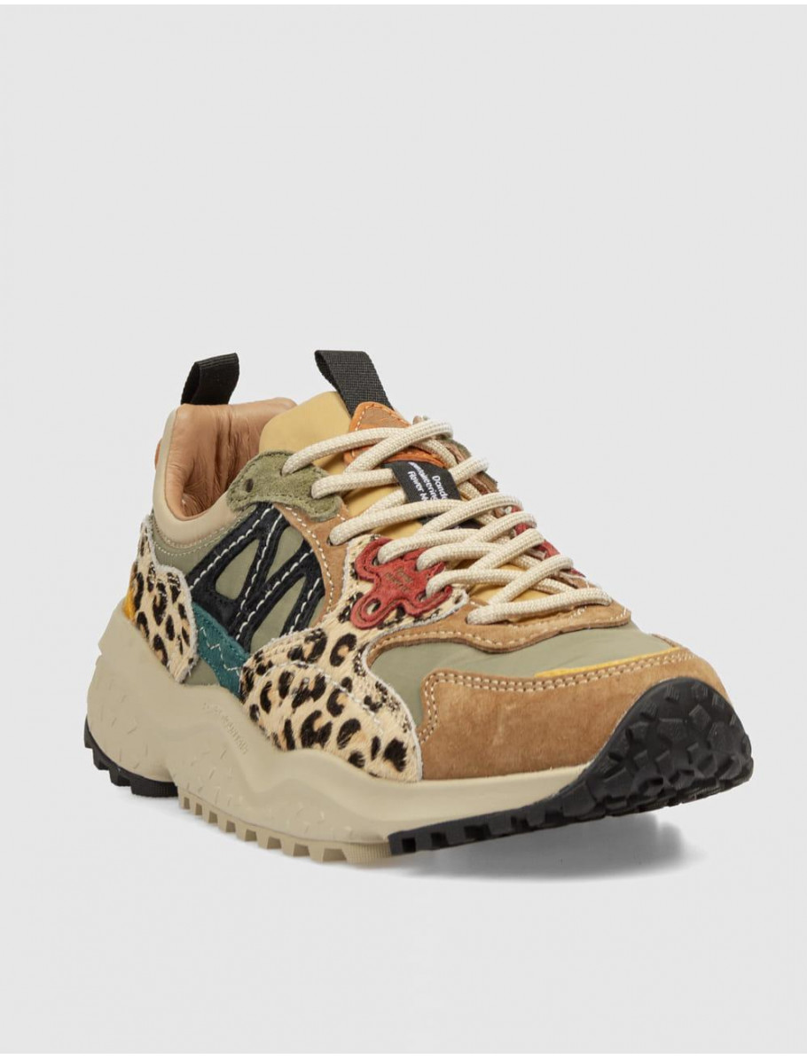 ZAPATILLA FLOWER MOUNTAIN SOLIN VERDE