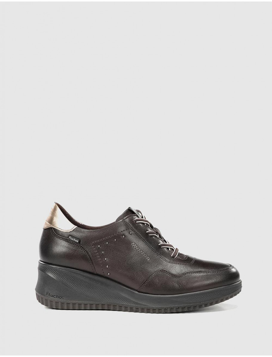ZAPATO FLUCHOS F2545 MARRoN
