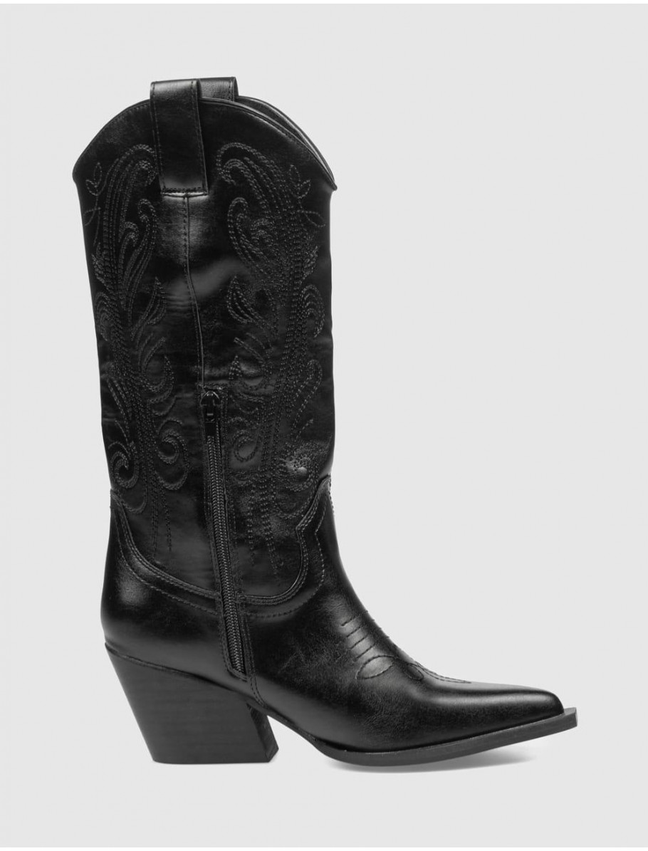BOTA OBVIO SHOES LORETTA NEGRO
