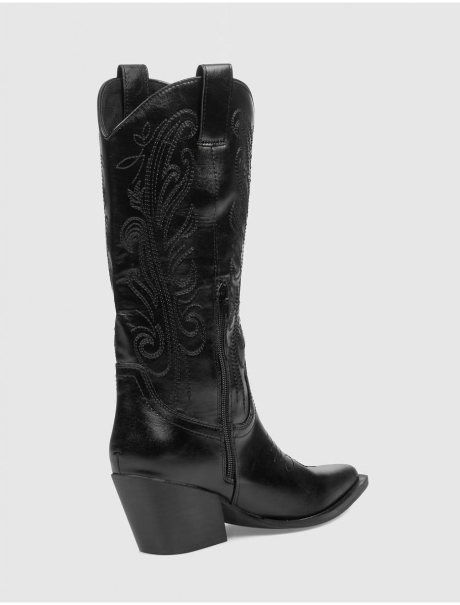BOTA OBVIO SHOES LORETTA NEGRO