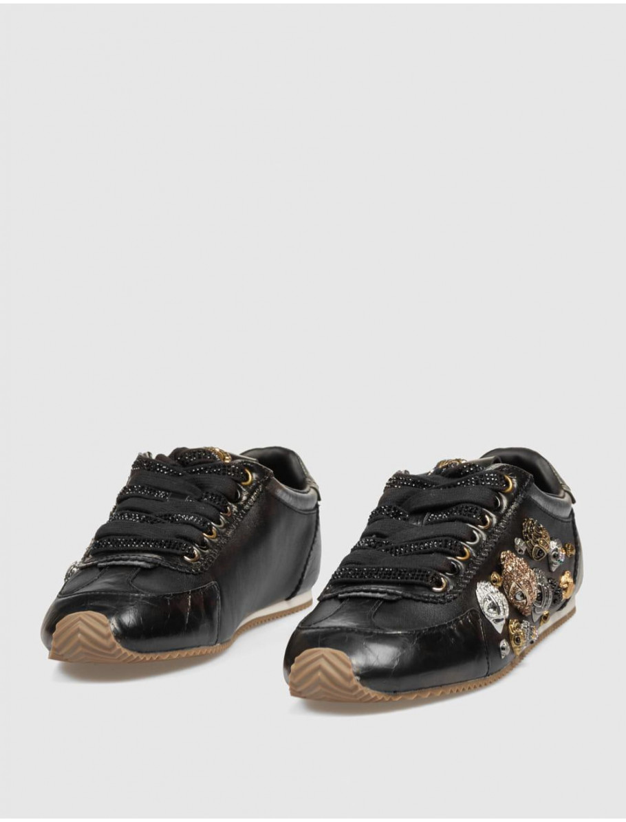 ZAPATILLA KURT GEIGER EAGLES ISLINGTON SNEAKER NEGRO
