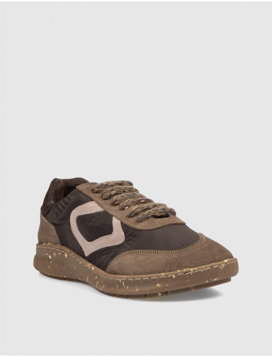 ZAPATILLA WALK FLY IRATI 6002N MARRoN