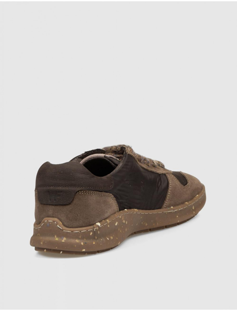 ZAPATILLA WALK FLY IRATI 6002N MARRoN