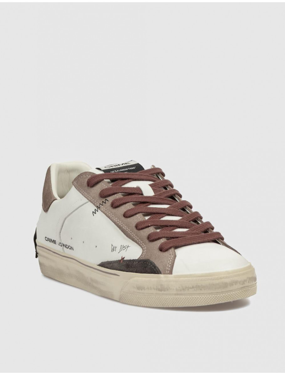ZAPATILLA CRIME LONDON DECONSTRUCTED BLANCO