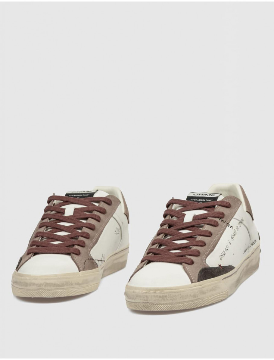 ZAPATILLA CRIME LONDON DECONSTRUCTED BLANCO