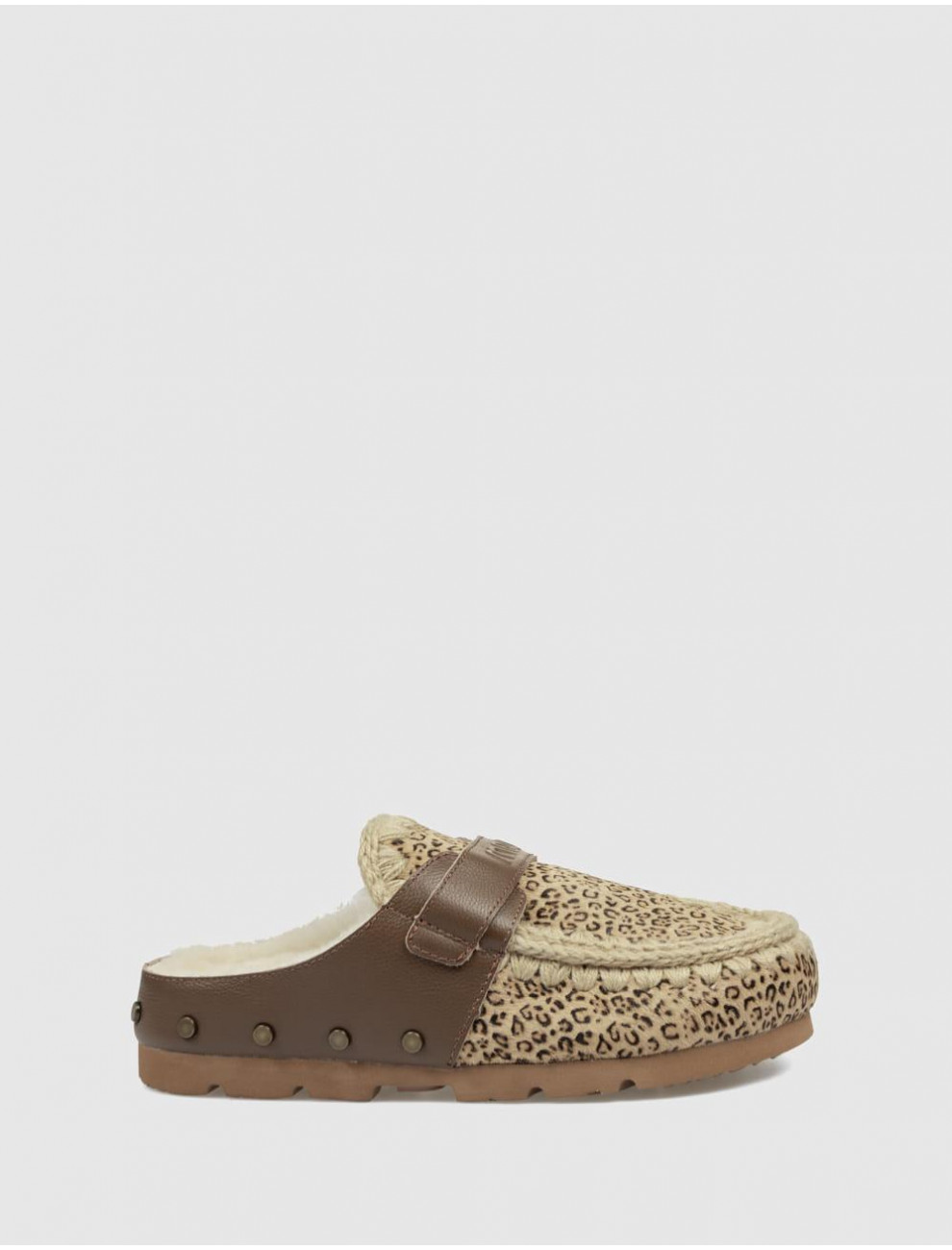 ZUECO MOU WINTER BIO PONYSKIN LEOPARDO
