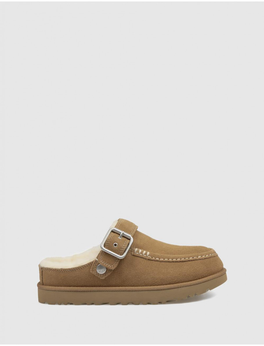 ZUECO UGG GOLDENSTAR EVELINA CLOG CUERO