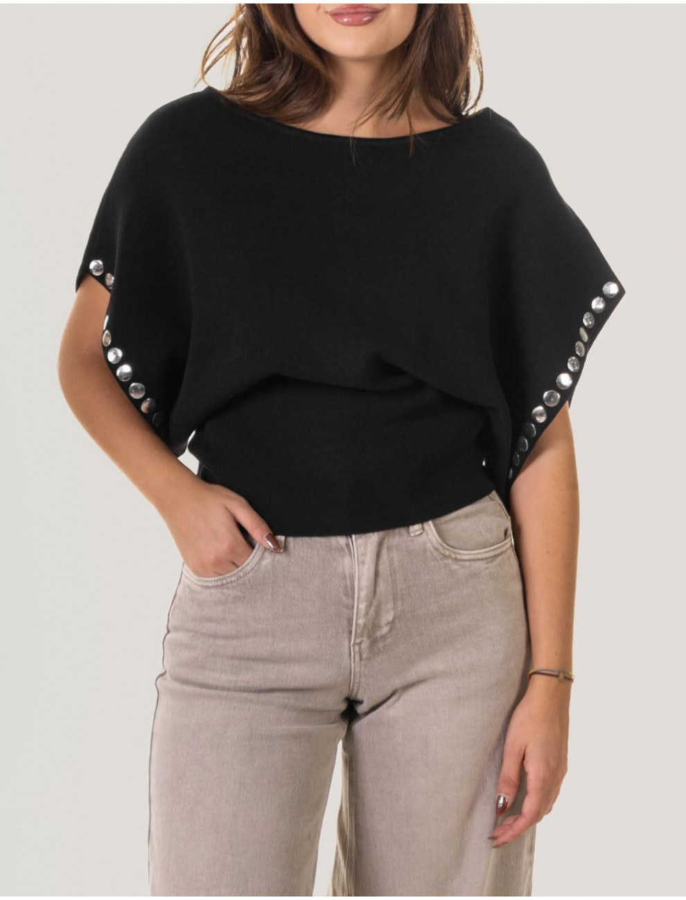 CAMISETA OBVIO BIGO NEGRO