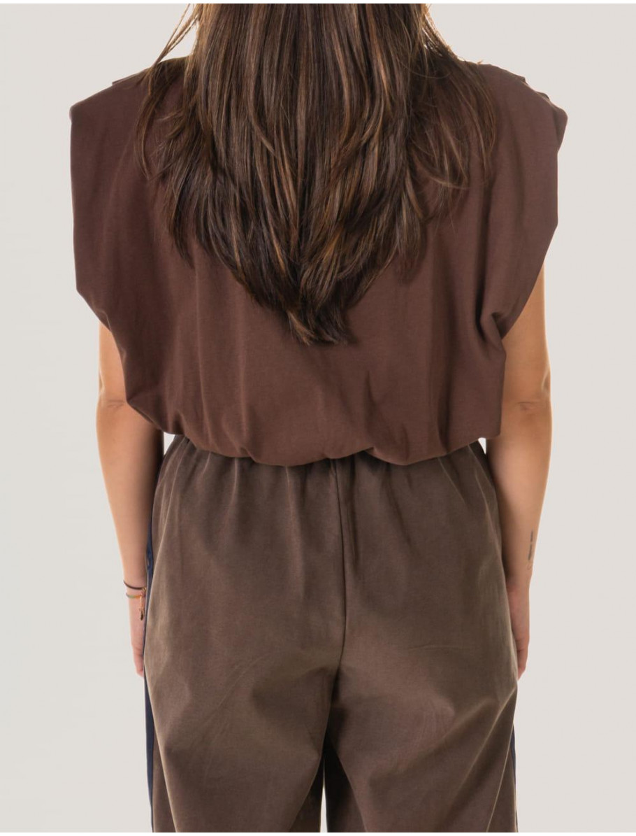 CAMISETA OBVIO CATI MARRoN