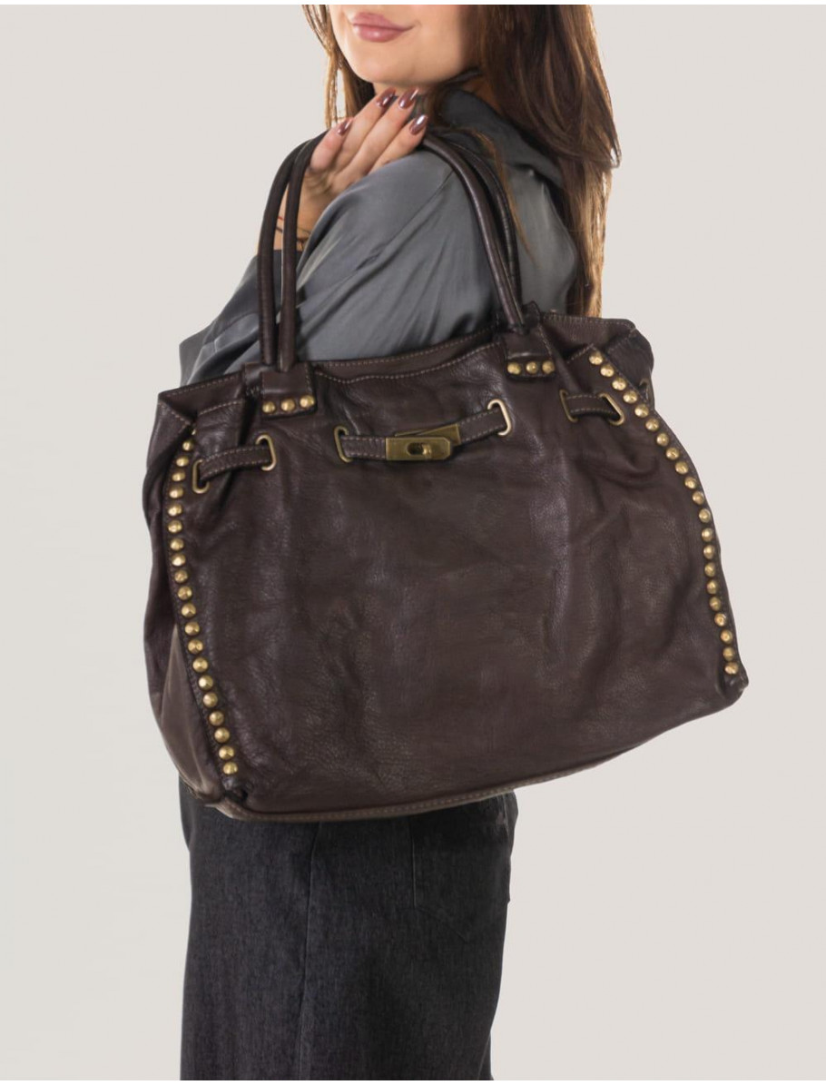 BOLSO OBVIO COMPLEMENTOS ARMILLA MARRoN