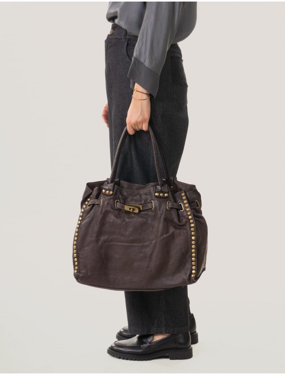 BOLSO OBVIO COMPLEMENTOS ARMILLA MARRoN
