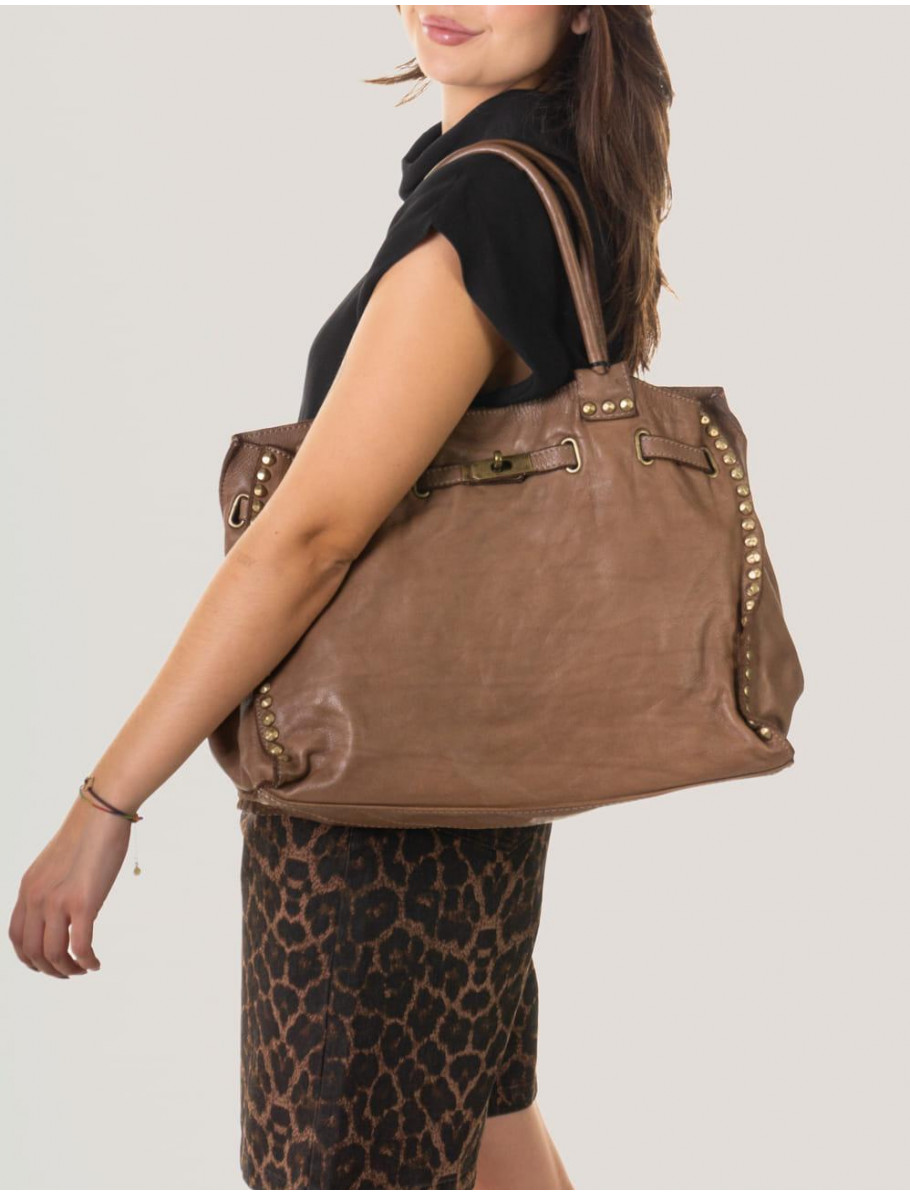 BOLSO OBVIO COMPLEMENTOS ARMILLA TAUPE