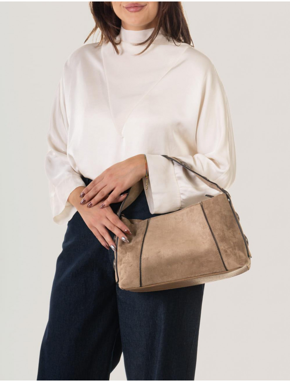 BOLSO OBVIO COMPLEMENTOS RUMA TAUPE