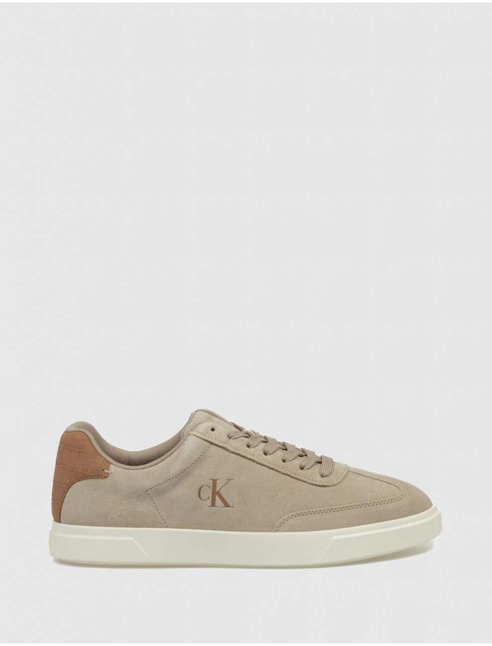 ZAPATILLA CALVIN KLEIN LOW PROF CUPSOLE LACEUP GRIS