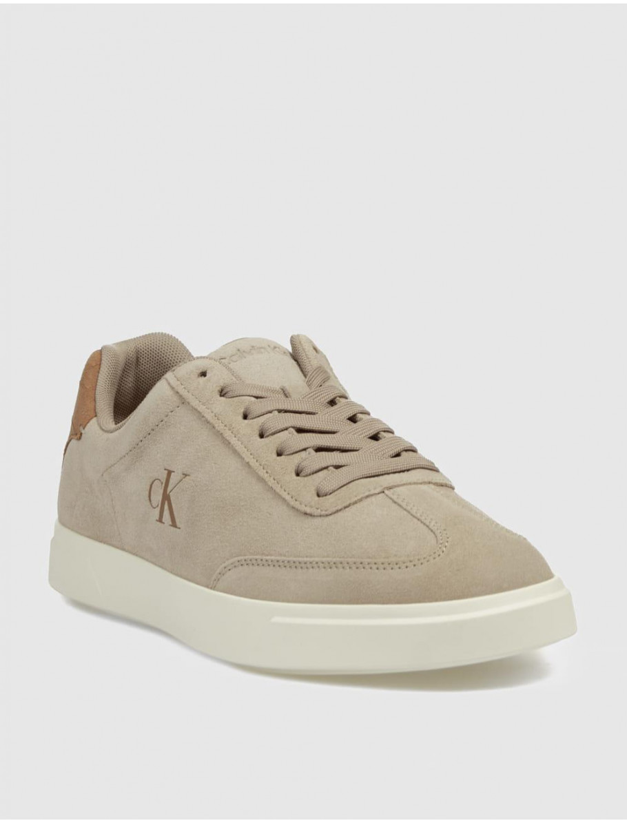 ZAPATILLA CALVIN KLEIN LOW PROF CUPSOLE LACEUP GRIS