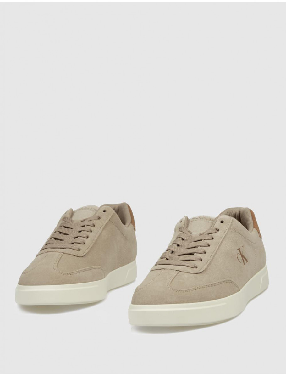ZAPATILLA CALVIN KLEIN LOW PROF CUPSOLE LACEUP GRIS