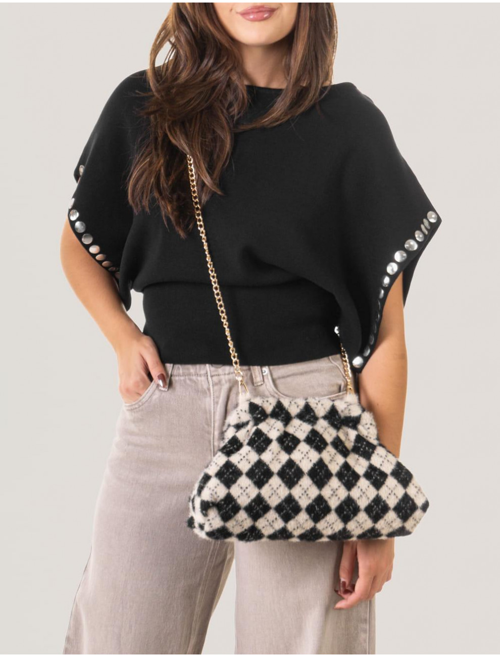 BOLSO OBVIO COMPLEMENTOS PALVI NEGRO