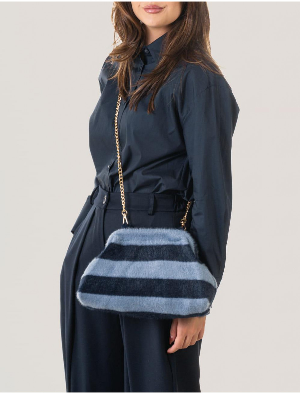 BOLSO OBVIO COMPLEMENTOS SAMAY AZUL