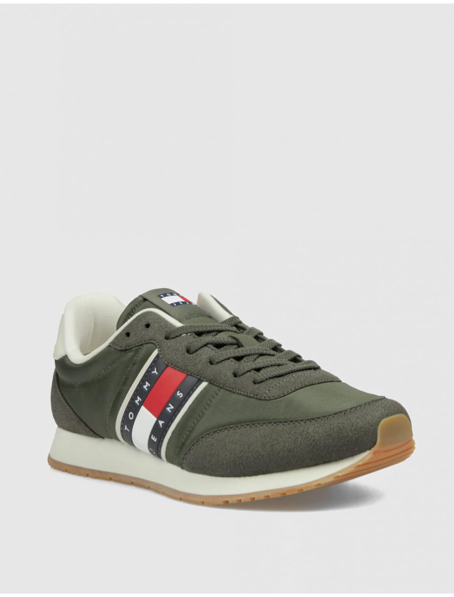 ZAPATILLA TOMMY HILFIGER TJM CORE CLASSIC RUNNER VERDE