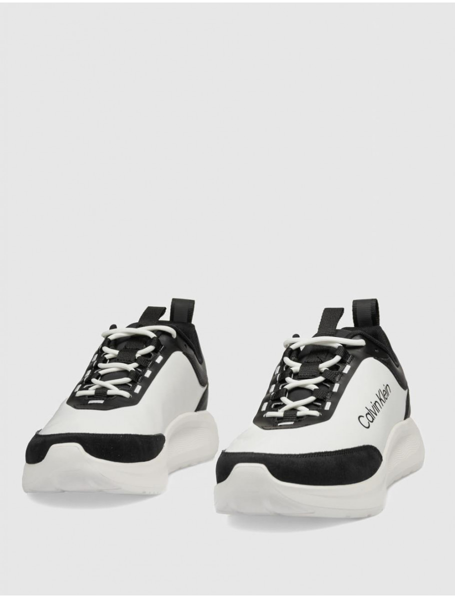 ZAPATILLA CALVIN KLEIN LIGHT EVA RUNN ESS LACEUP NY SU NEGRO