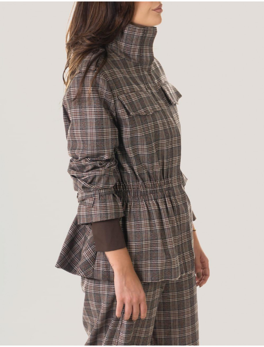 CHAQUETA OBVIO SARI GRIS