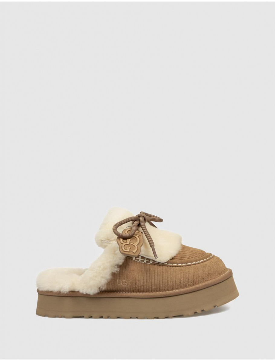 ZUECO UGG DISQUETTE HERITAGE CUERO