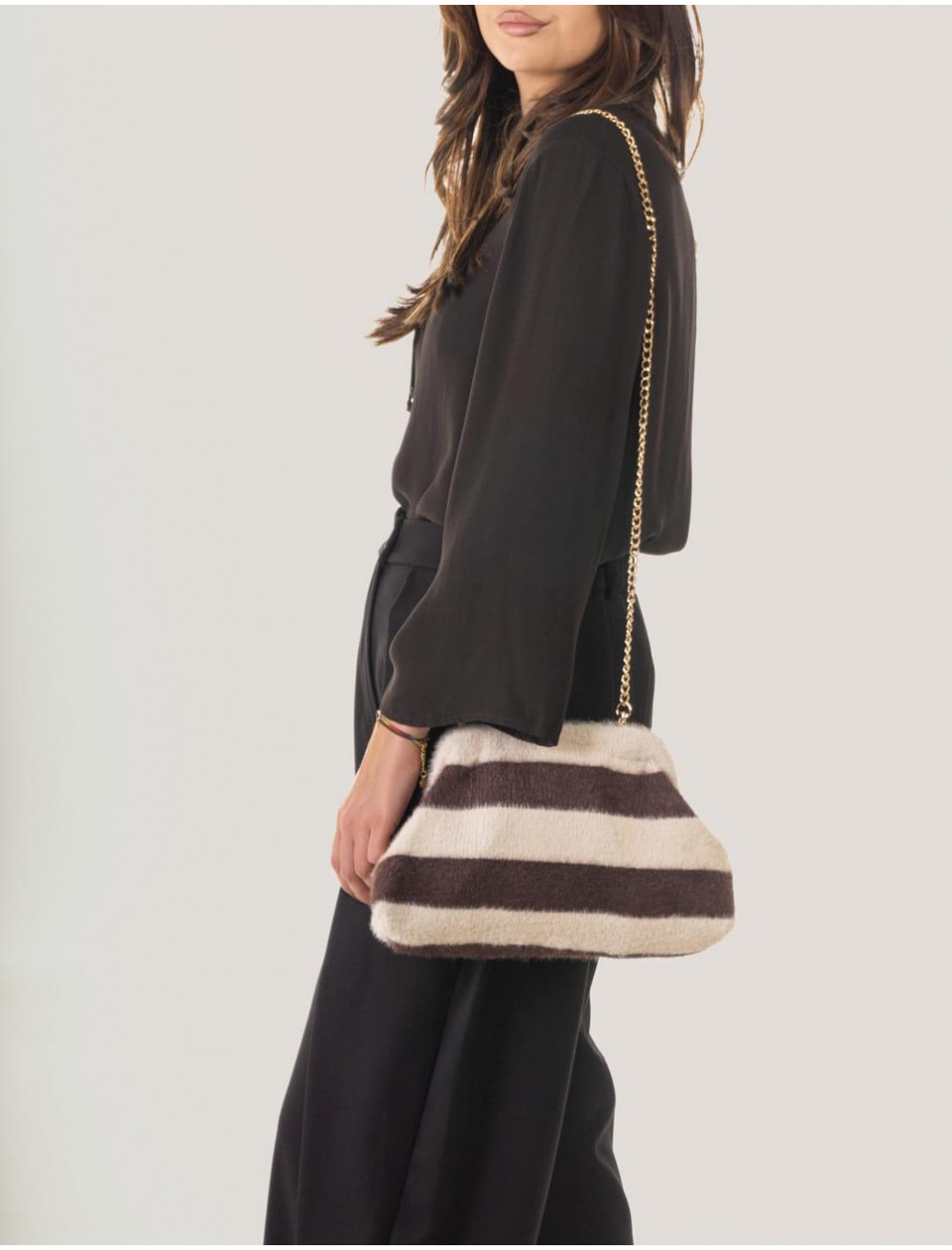 BOLSO OBVIO COMPLEMENTOS SAMAY MARRoN